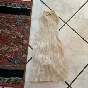 Zara halter backless top